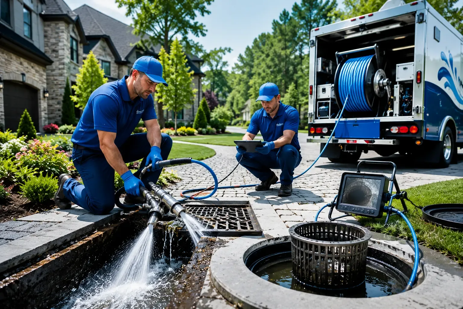 Local outdoor drain cleaning professionals in Garber, IA